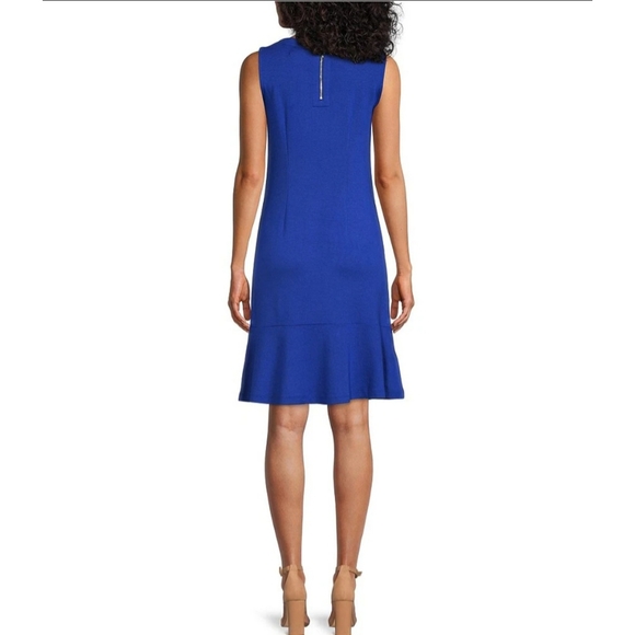 Tommy Bahamas Sleeveless Darcy Sheath Dress Color: Mazarine Blue - Picture 2 of 7